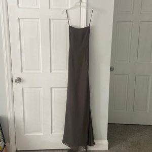 White by Vera Wang Gray dress size 4